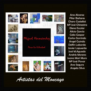 Artistas del Moncayo con Miguel Hernandez